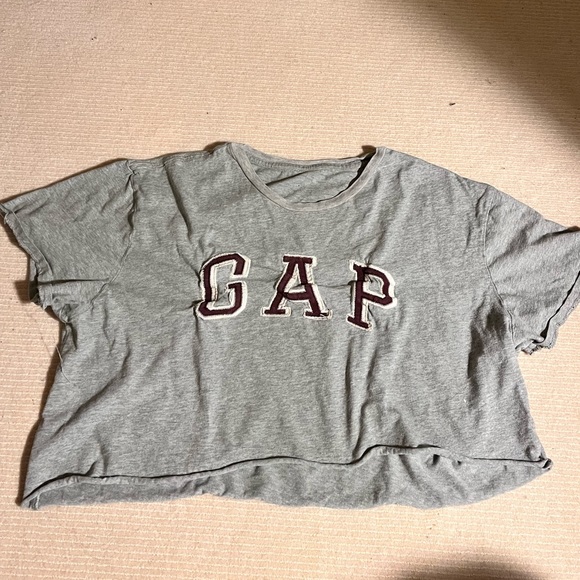 Vintage gap cropped tee embroidered - Picture 3 of 4